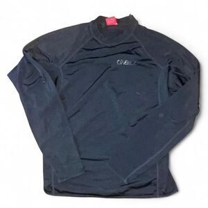 O' Neill Men's Black Baselayer Thermo X Long Sleeve Rash Guard